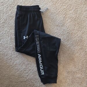 Under Armour Kids Charcoal Joggers